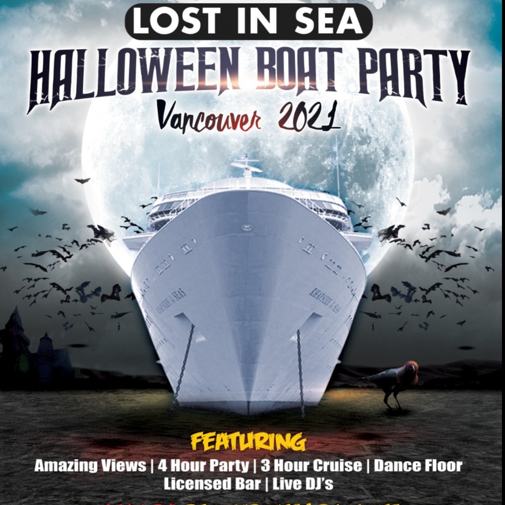 Lost In Sea Halloween Boat Party Vancouver 2021 