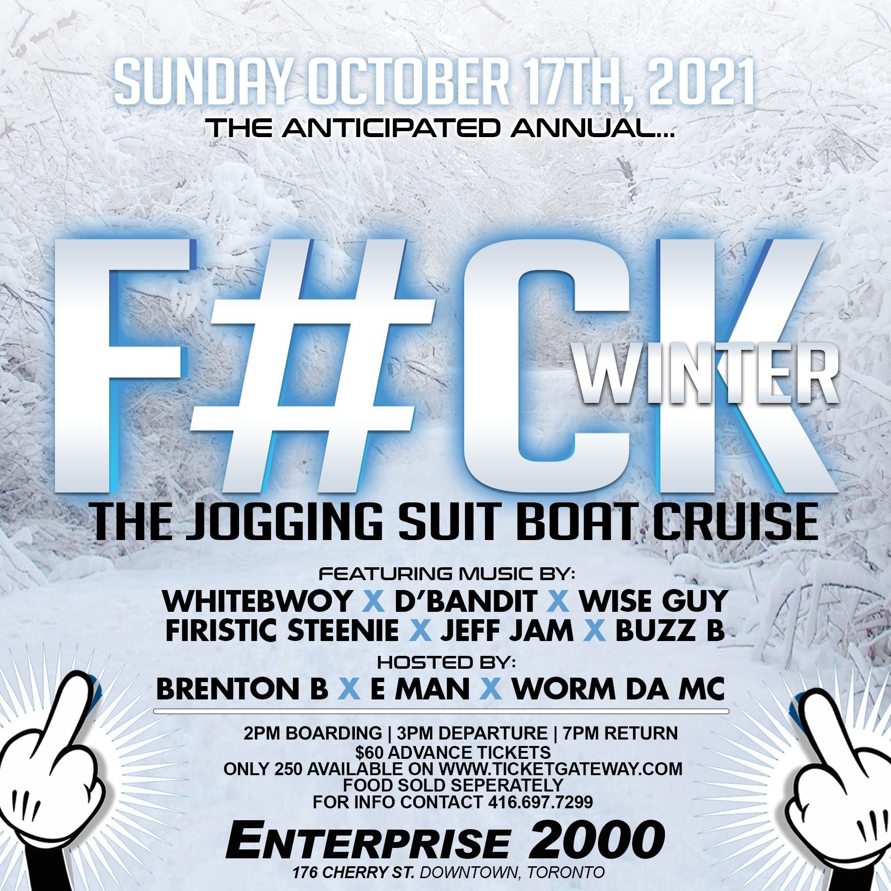 Fuck Winter Boat Cruise 2021 