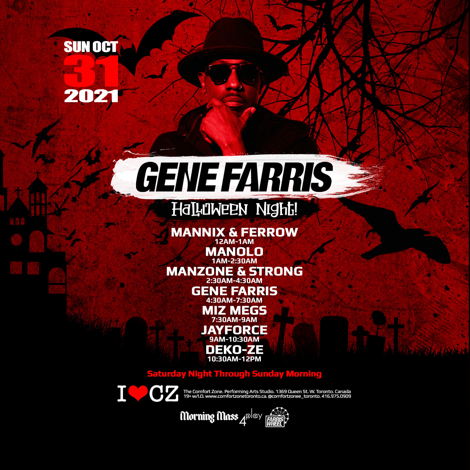 Morning Mass Pres. Gene Farris (halloween) 