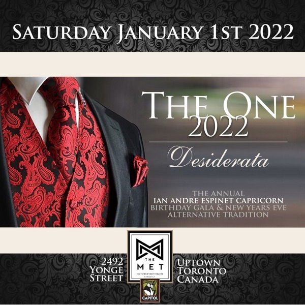 The One | 2022 - The Annual Capricorn Celebration X New Years Alternative 