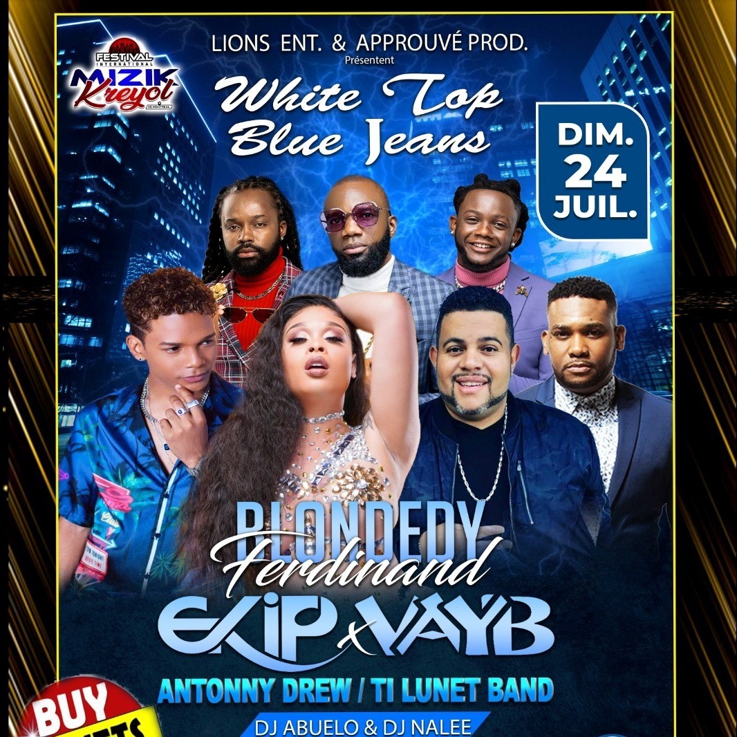 White Top Blue Jeans 