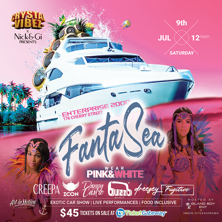 Fantasea Pink&white Boatride 