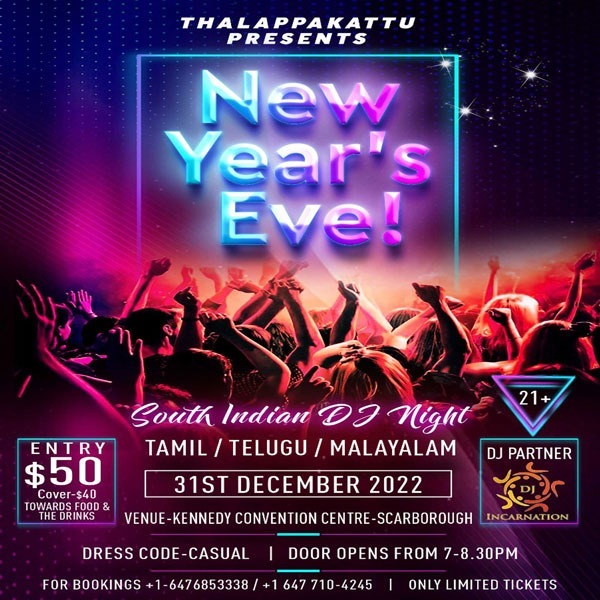 New Yearâ€™s Eve! 