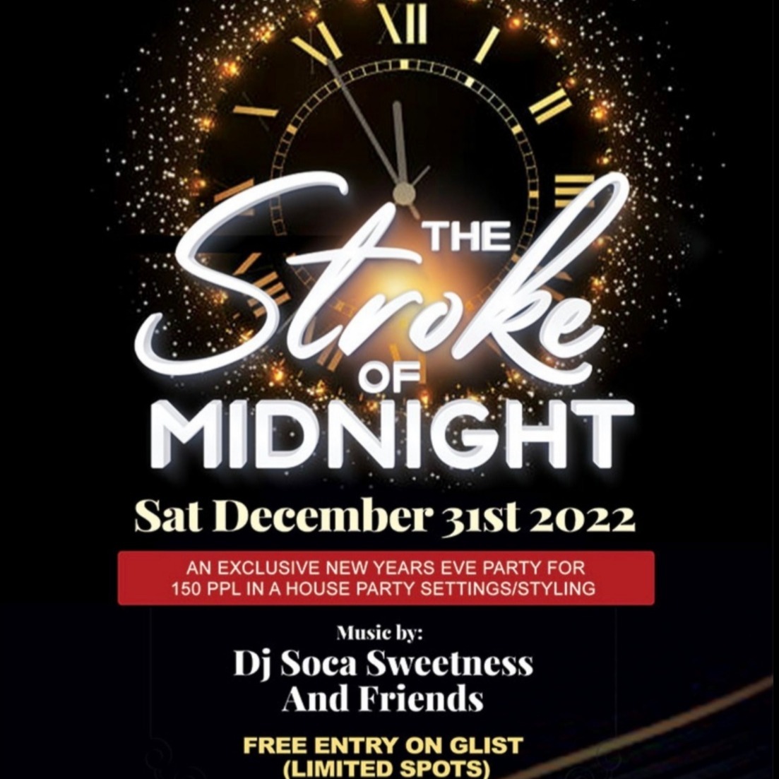 The Stroke Of Midnight Nye 2023 