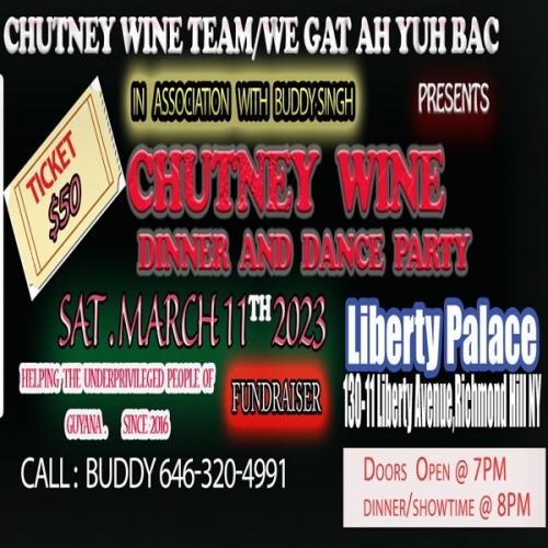 Chutney Wine Nyc | Dinner And Dance Party 