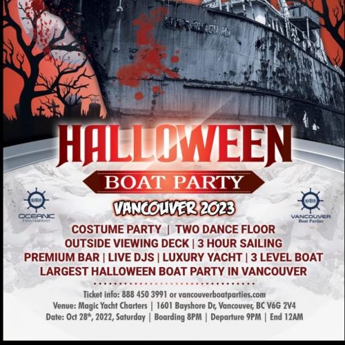 Halloween Boat Party Vancouver 2023 | Two Dance Floor 