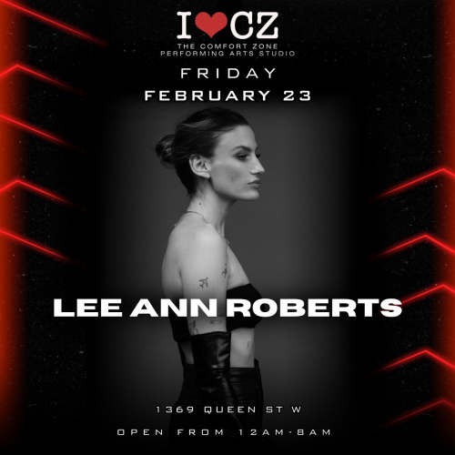 The Comfort Zone Presents **lee Ann Roberts 