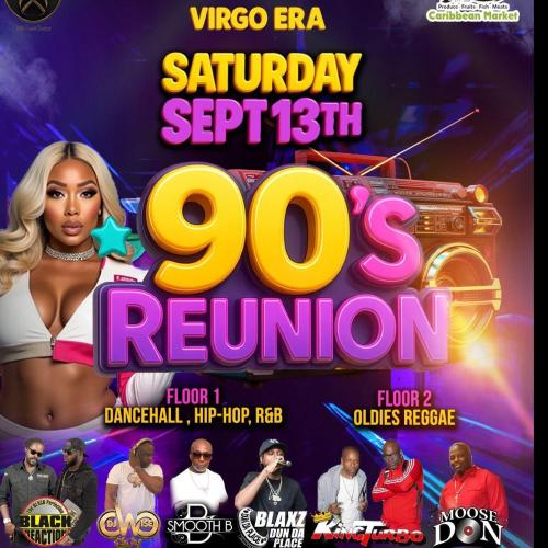 Virgo Bash 90’s Reunion Party 