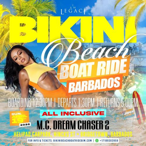 Bikini Beach Boat Ride Barbados | All-Inclusive 