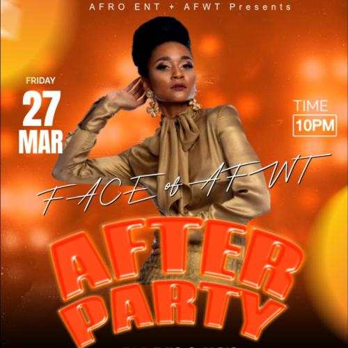 FACE of AFWT AFTER PARTY 