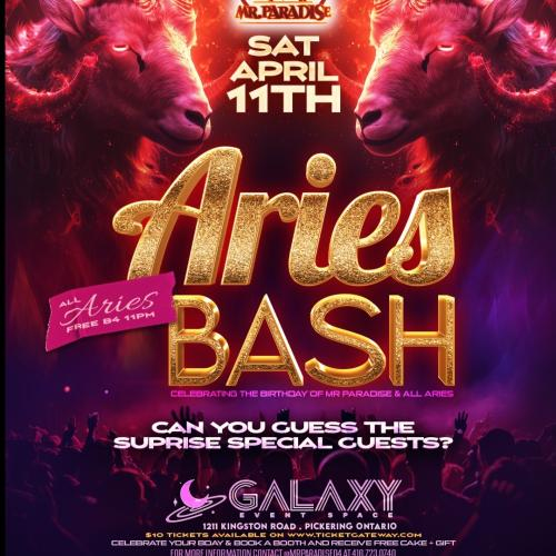 Aries Bash Mr.Paradise Annual Bday Celebration 