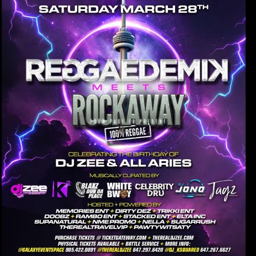 REGGAEDEMIK MEETS ROCKAWAY !!! 