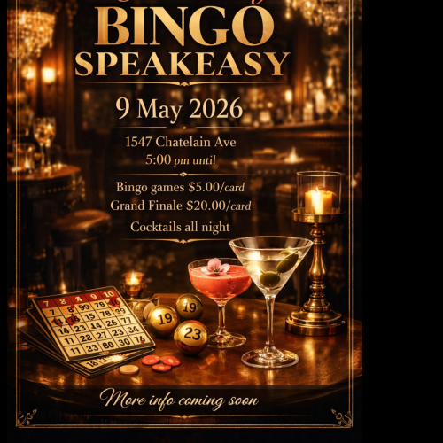 Mother’s Day  BINGO SPEAK EASY 