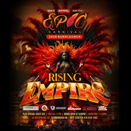EPIC Carnival Band Launch 2026 - Rising Empire 