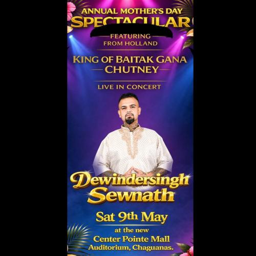 Annual Mother’s Day Spectacular: King of Baitak Gana Chutney 