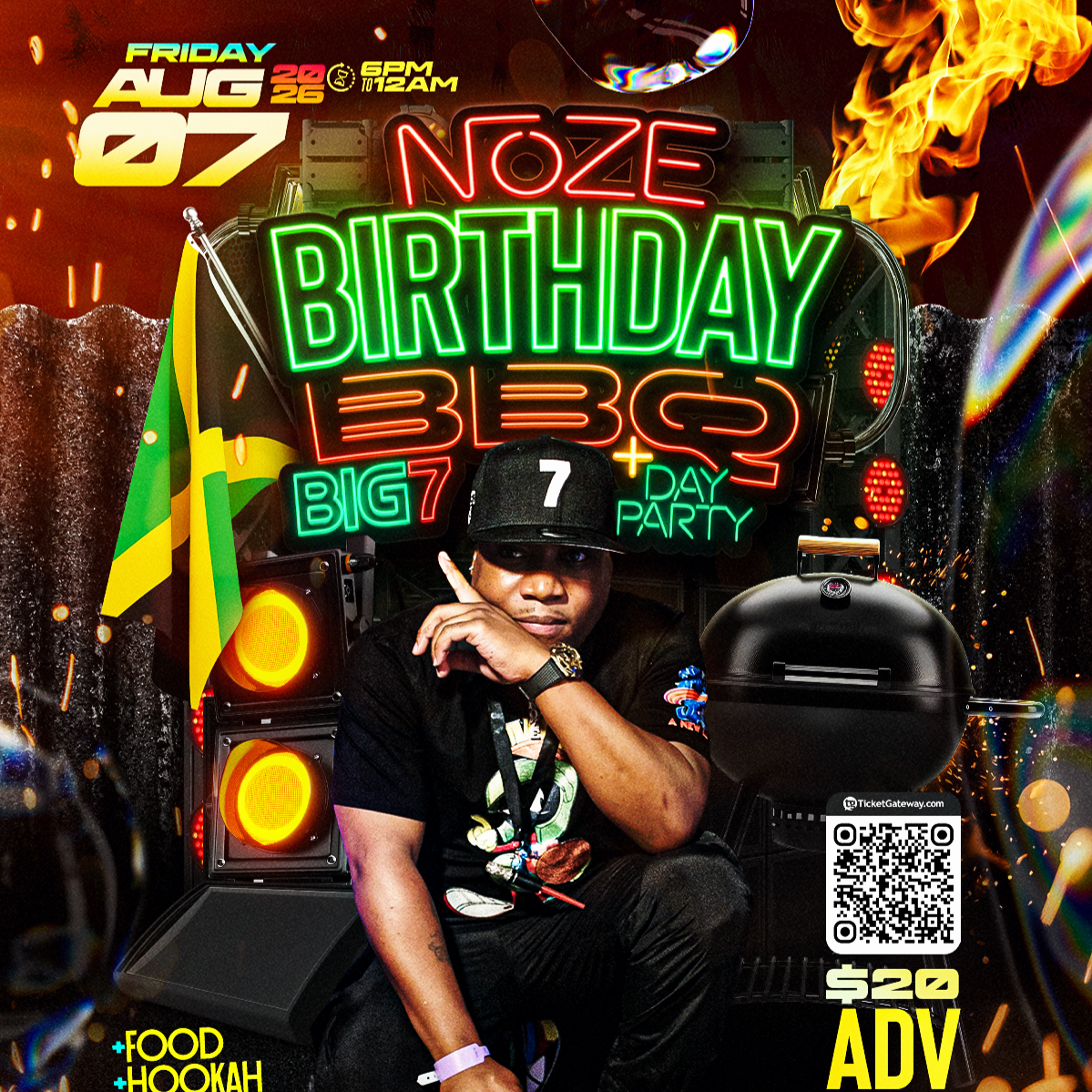 @Noze7 Birthday Bbq #DayParty 