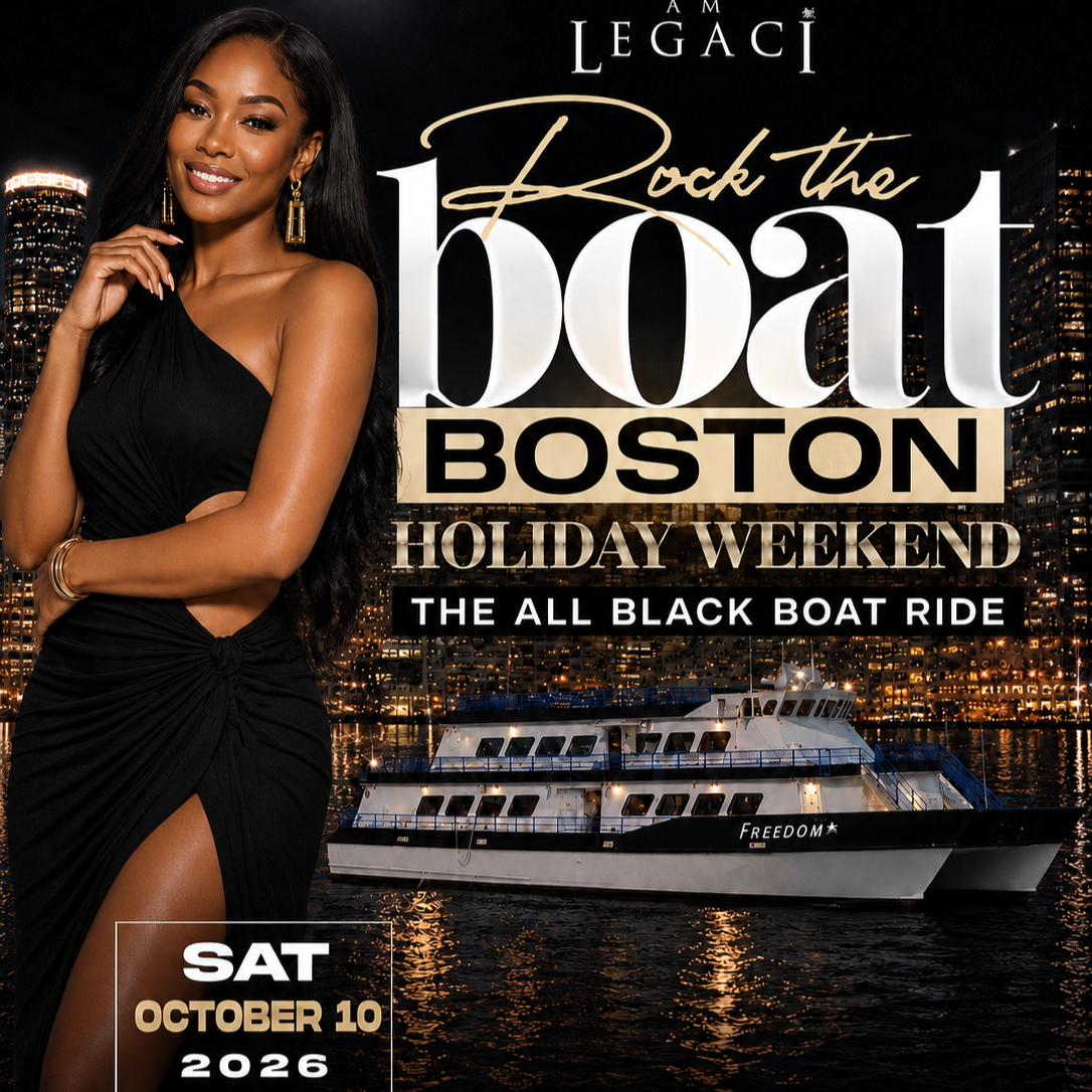 Rock The Boat Boston: All Black Boat Ride Holiday Weekend 2026 