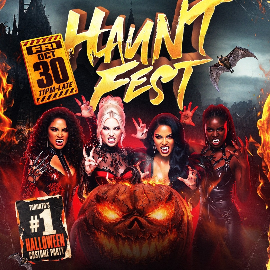 Haunt Fest | Fri Oct 30 | Torontos #1 Costume Party | Toop Lounge 