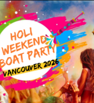 Holi Weekend Boat Party Vancouver 2026 | Colors, Music & Dance On Water 