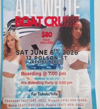Majestic Entertainment -  All White Boat Cruise 