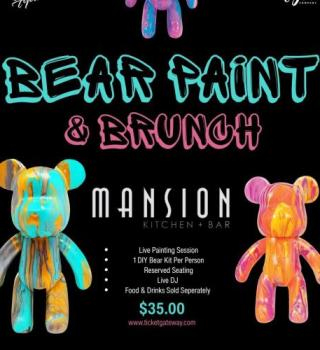 BEAR PAINT BRUNCH 