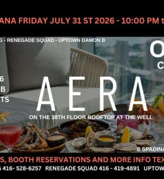 Outside Caribana Rooftop Patio Party 