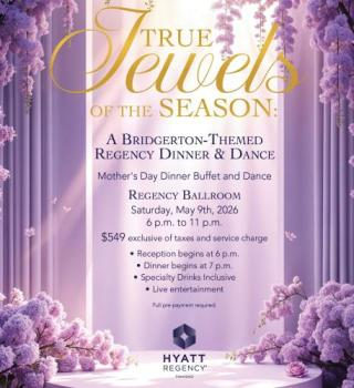 Hyatt Regency Trinidad - Mother’s Day Saturday Dinner & Dance Buffet 