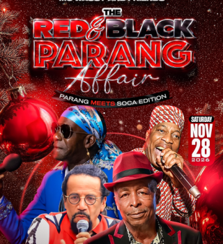 Red & Black Parang Soca Affair With Scrunter & Friends 