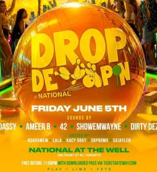 Drop De Pin | JUNE | NATIONAL @ The Well 