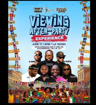 Afro-train (shutdown) 🇬🇭 Ghana Vs Panama 🇵🇦 Viewing & After-party Experience 