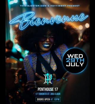 BIENVENUE - AN ELEVATED CARNIVAL EXPERIENCE (Penthouse17) Wed July 29 2026 