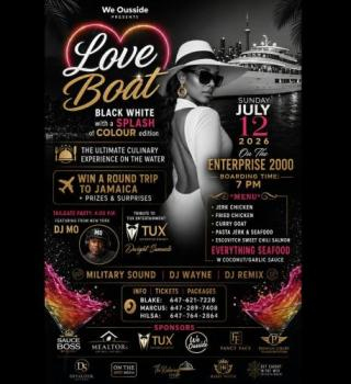 Love Boat - Black & White With A Splash Of Colour Edition 