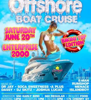 Offshore Boat Cruise - Bikini Top Edition 