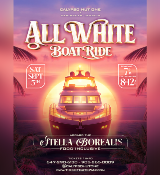 Calypso Hut One & Caribbean Tropics All White Boat Ride 