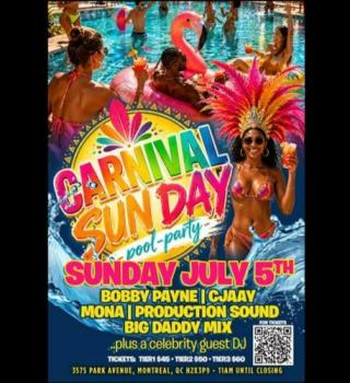Carnival Sun Day -  Pool Party 