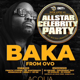 Hot 97 Bet Ovo  All Star Celebrity Caribana Party 
