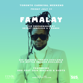 Famalay - Skinny Fabulous Performing Live | Toronto Carnival Weekend 