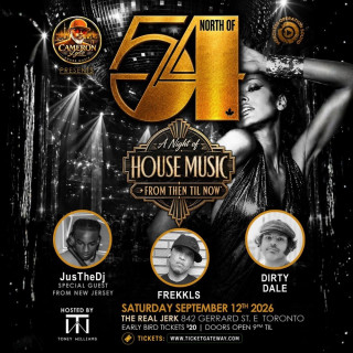 NORTH OF 54: A NIGHT OF HOUSE MUSIC ’FROM THEN TIL NOW’ 
