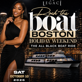 Rock The Boat Boston: All Black Boat Ride Holiday Weekend 2026 