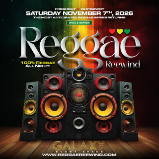 Reggae Reewind - Saturday Nov 7, 2026 
